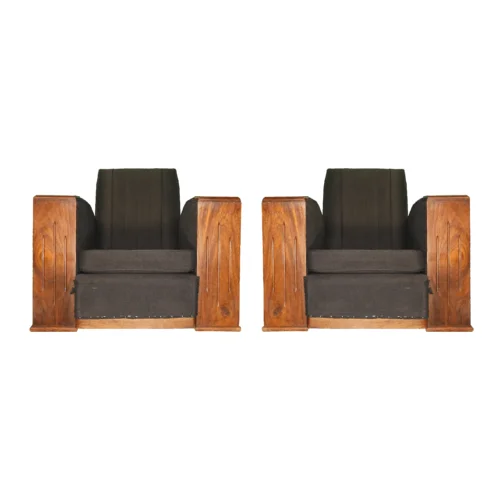 Art Deco arm chairs