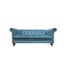 Blue velvet ladies chesterfield
