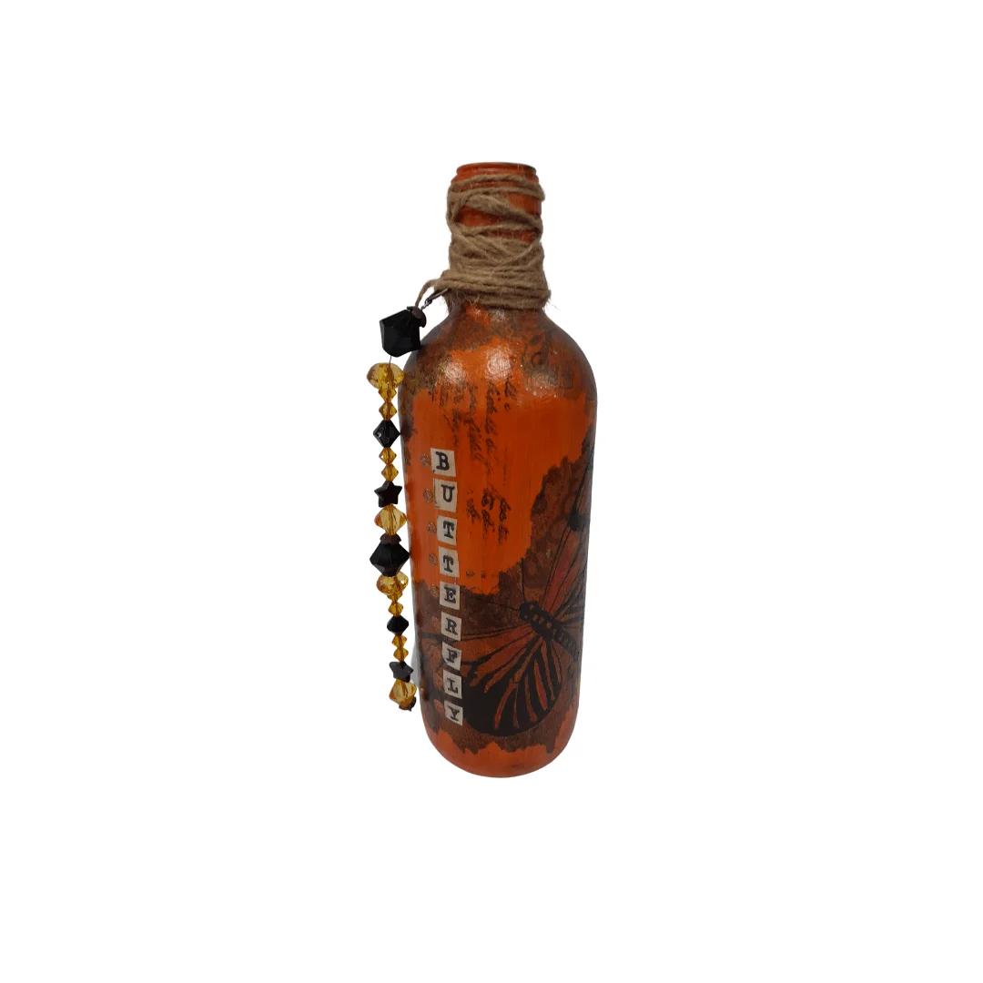 Ala Grande bottle orange with twine