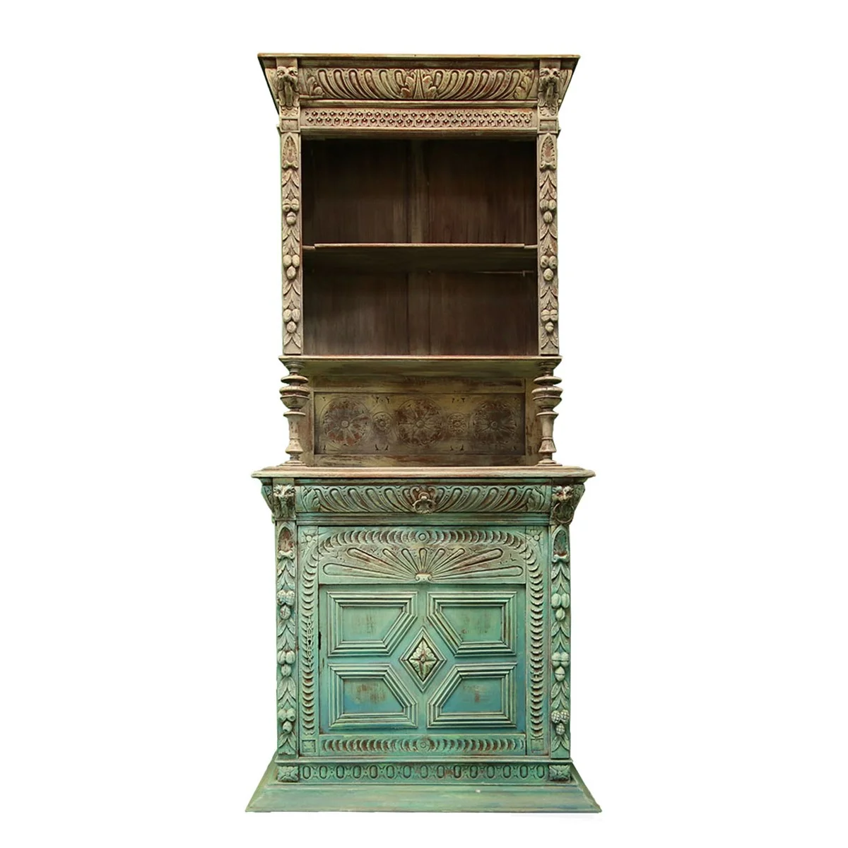 Antique carved cupboard