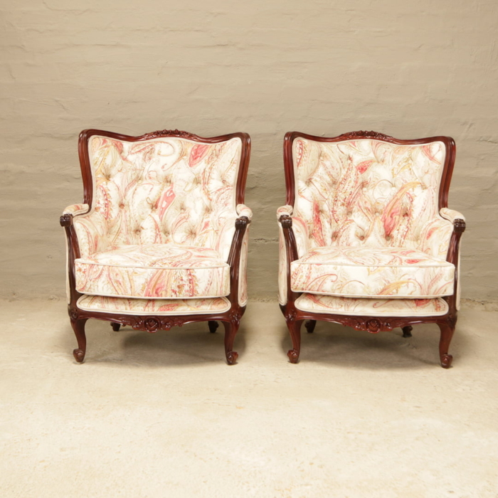 french bergere chairs
