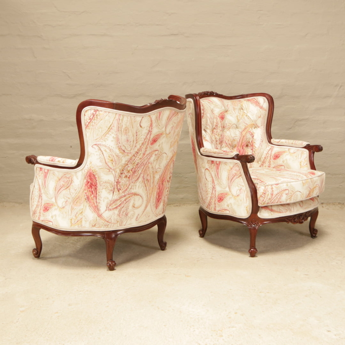 French bergere chair
