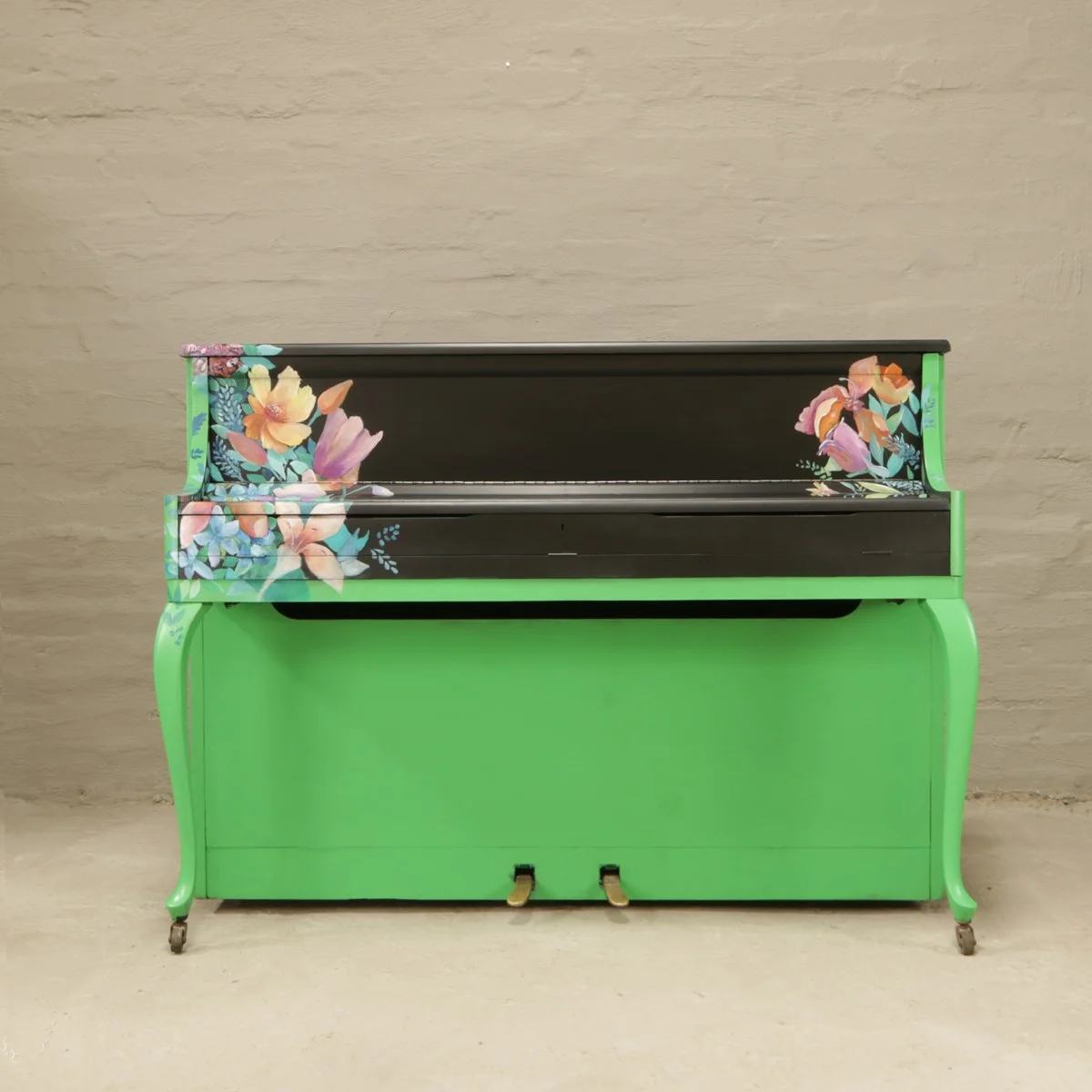 Painted piano