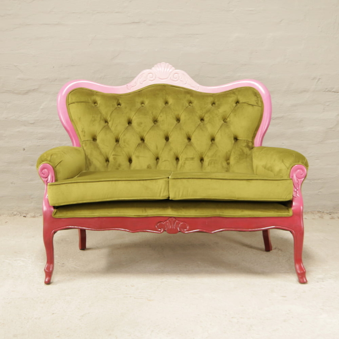 victorian style 2 seater sofa