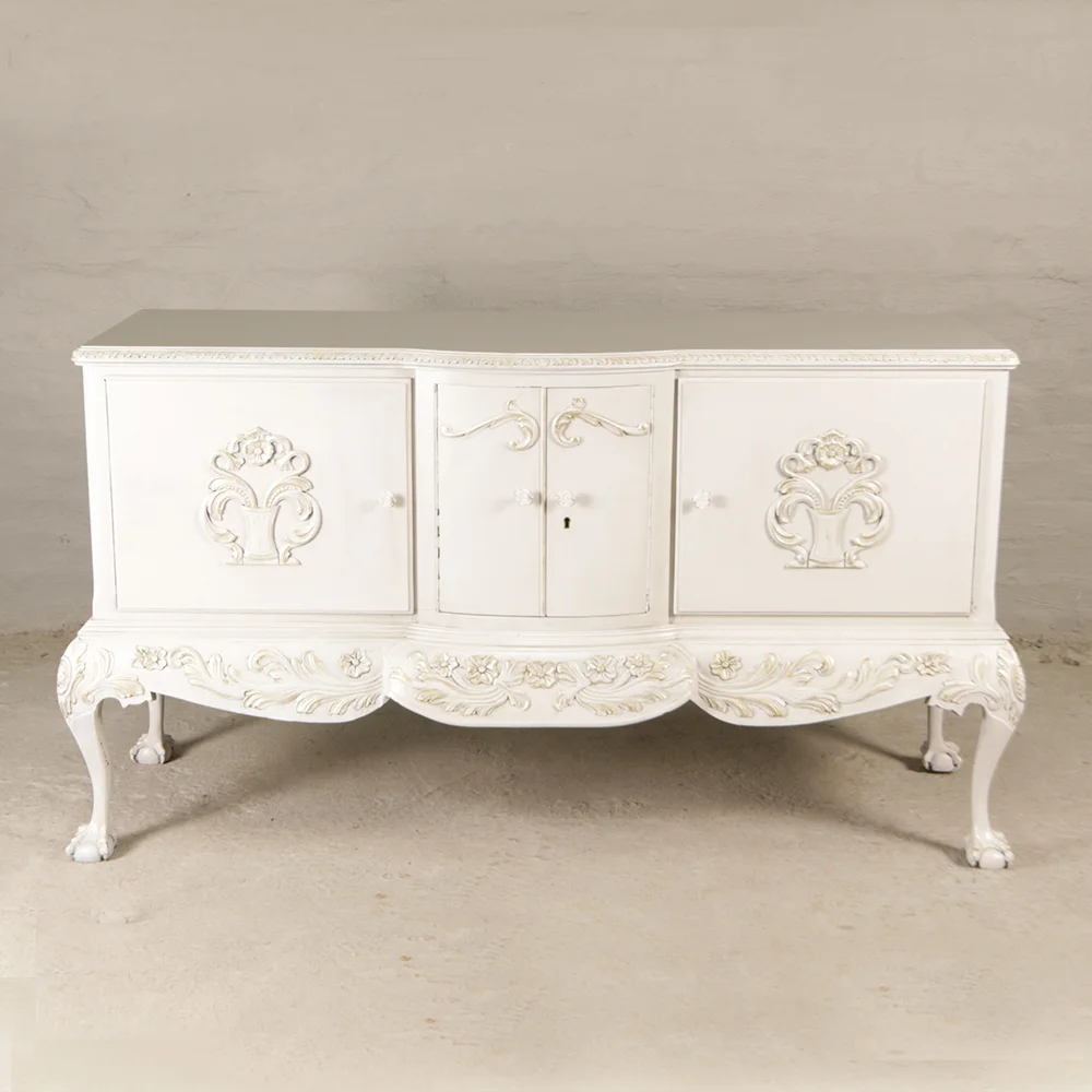 queen anne style sideboard