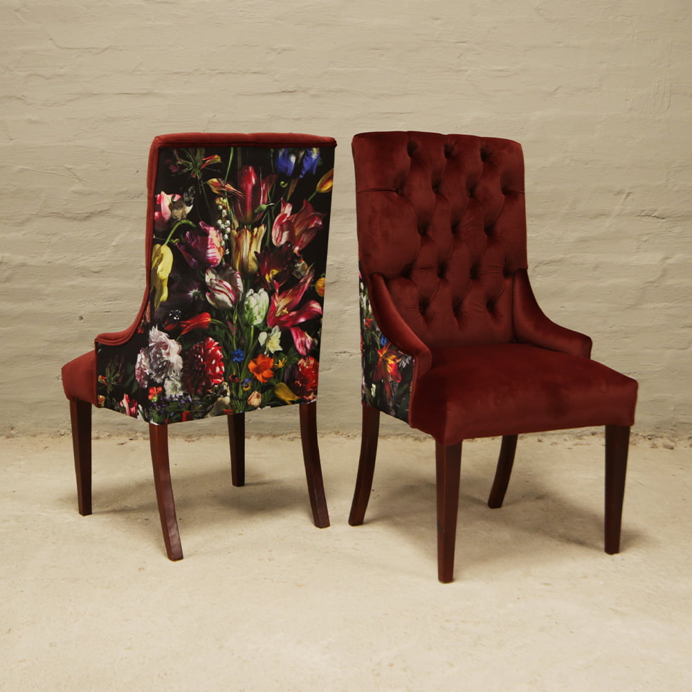 modern dining chairs fabric