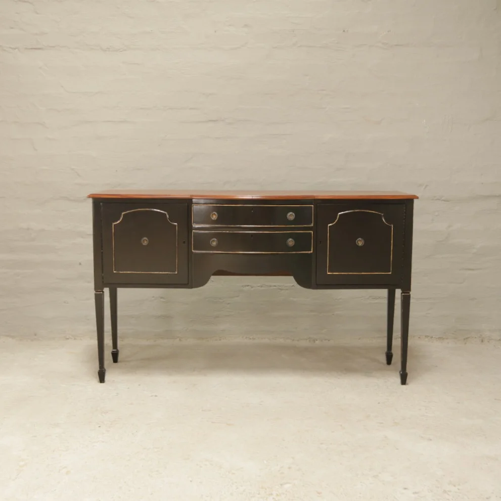 georgian bowfront sideboard