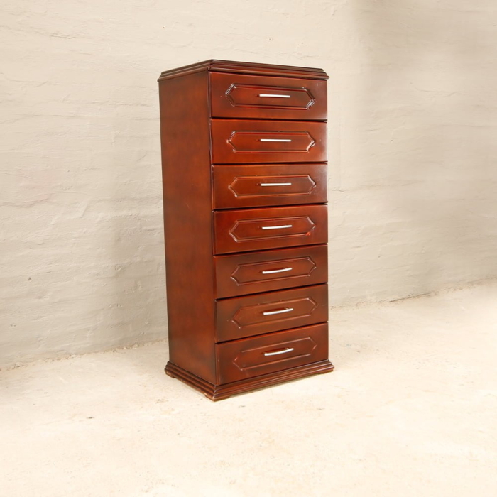 vintage tallboy 7 drawers