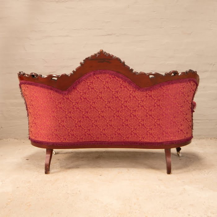 Antique Victorian 3 seater sofa
