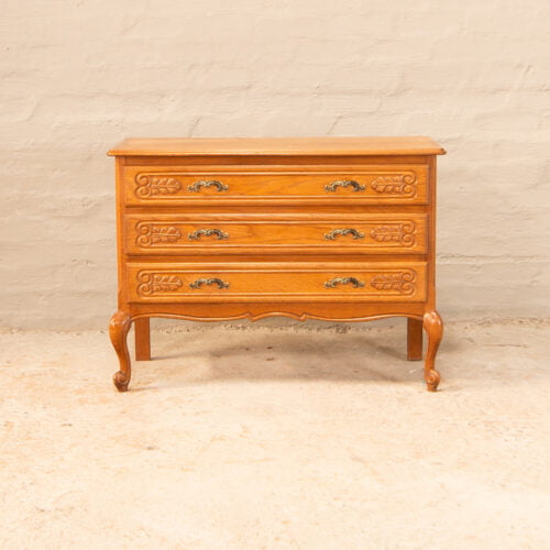 Belgian oak commode