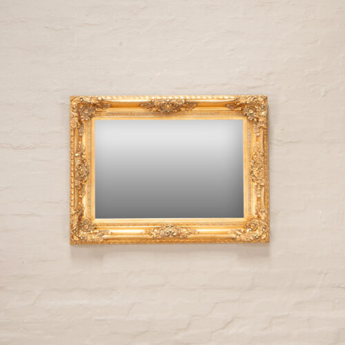 Rectangular Gold framed Mirror LR06