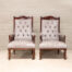 Edwardian style armchairs