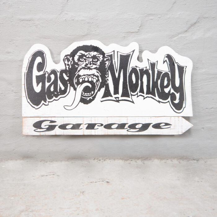 Gas monkey wall decoration