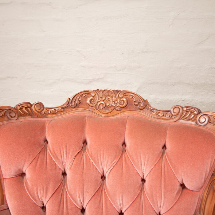 Victorian style carved chairs