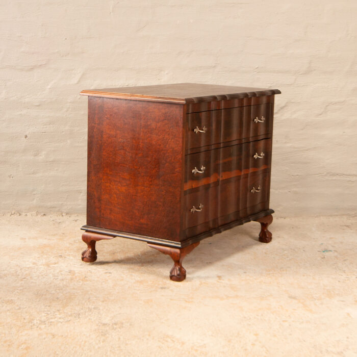 Vintage imbuia chest of drawers