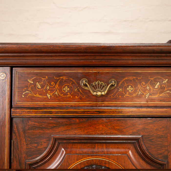 Victorian carved sideboard