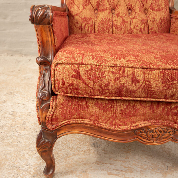 Continental Carved Armchairs