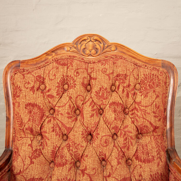 Continental Carved Armchairs