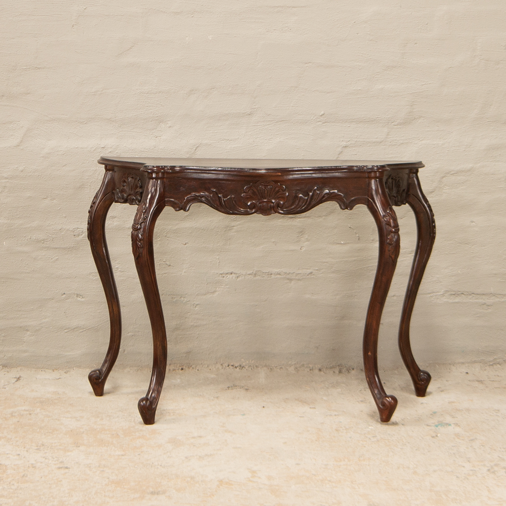 Mahogany Console