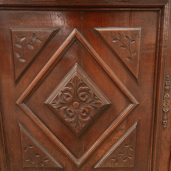 French oak cabinet