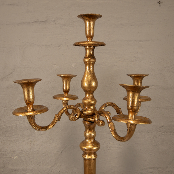 Large five light candelabra