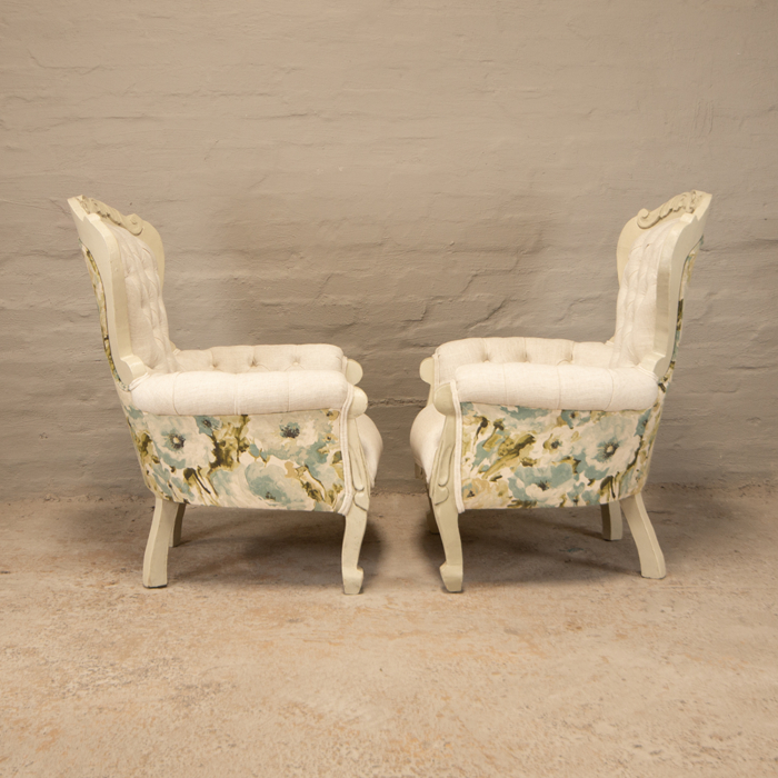 Victorian style carved Chairs