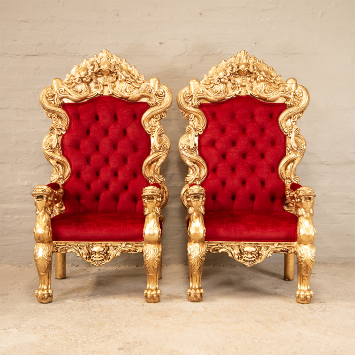 Oriental Throne Chairs