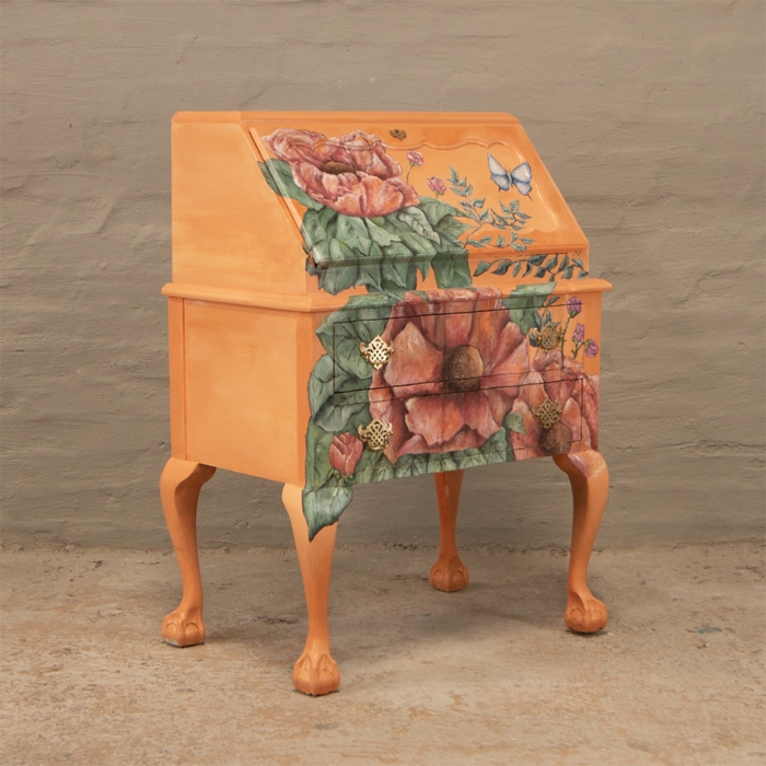 Writing Bureau Floral