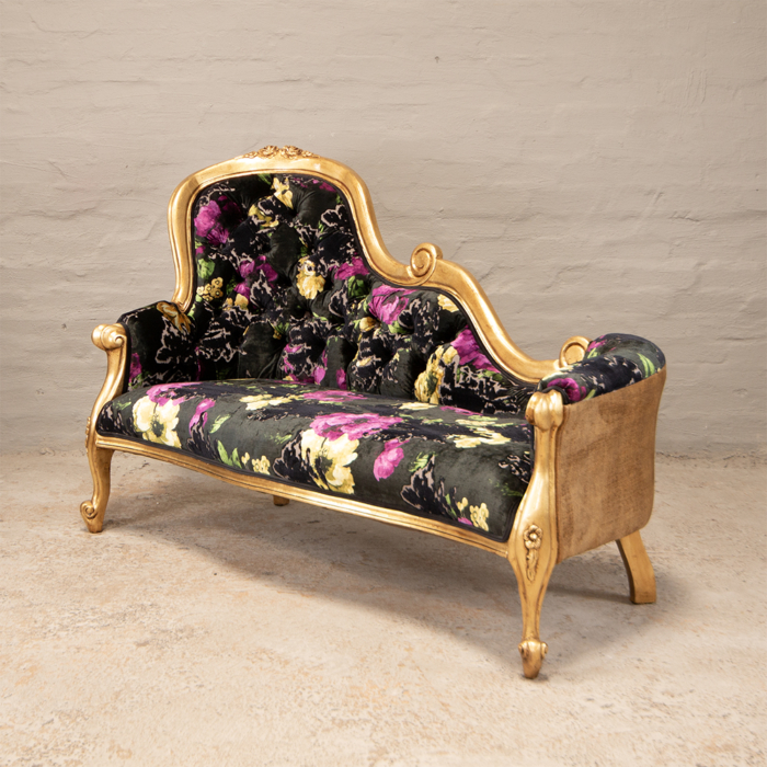 Gold Gilded Chaise