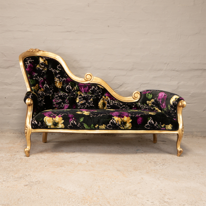 Gold Gilded Chaise