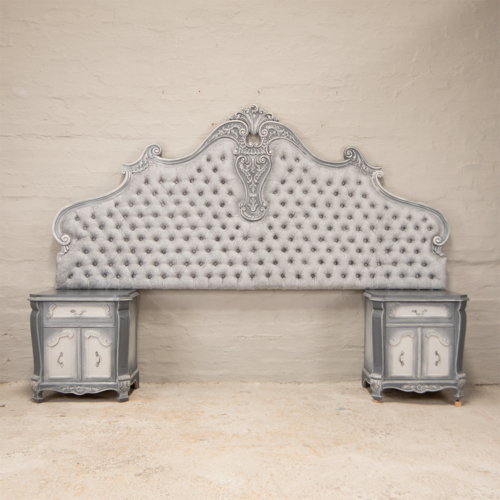 Classic Headboard with Pedestals