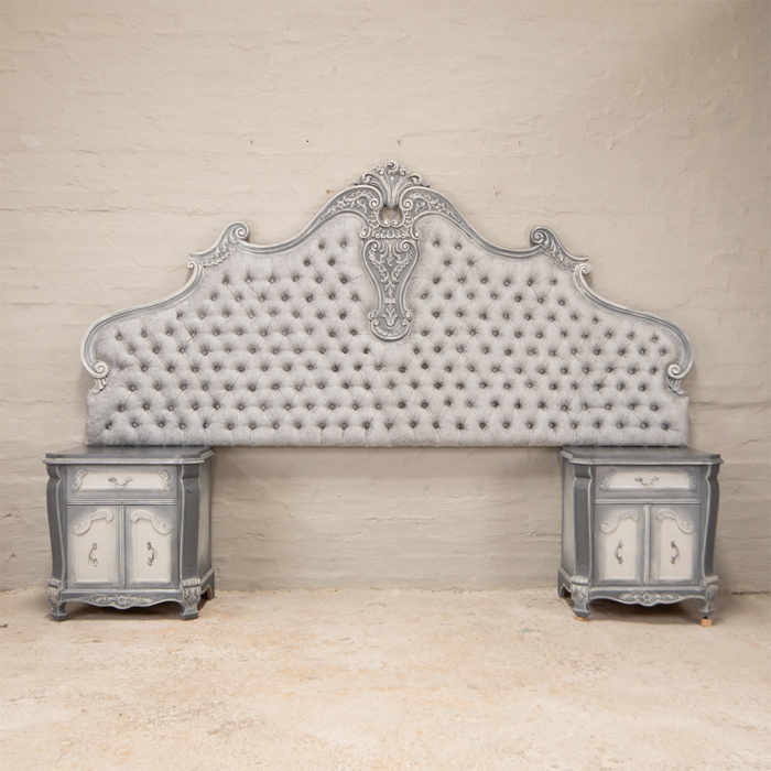 Classic Headboard with Pedestals