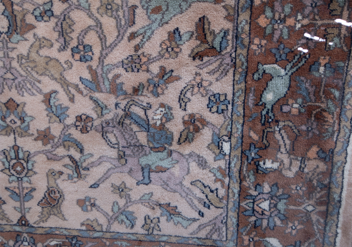 Hunting Agra Carpet