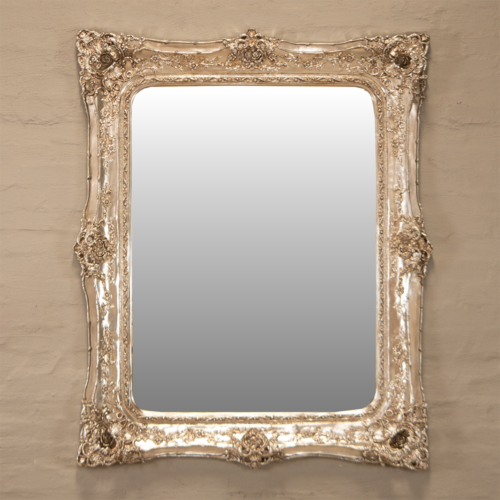 Large Silver Mirror