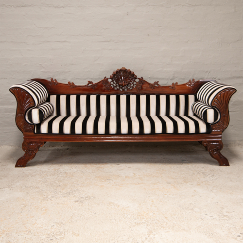 Victorian carved Sofa