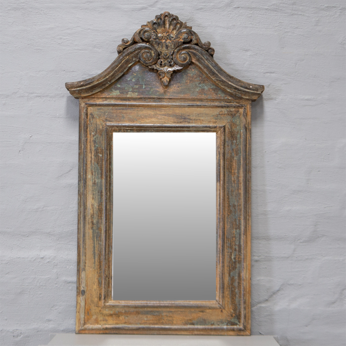 Antique Gable Mirror