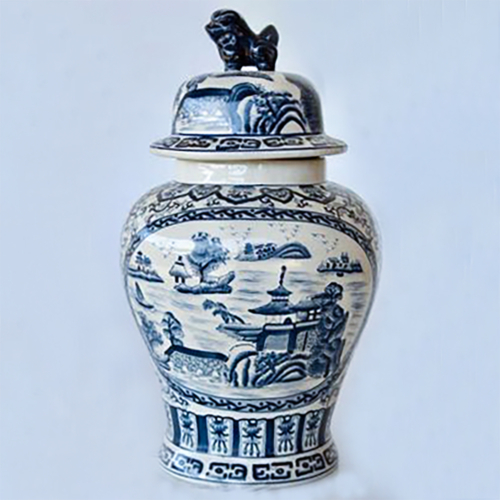 Foo dog ginger jar