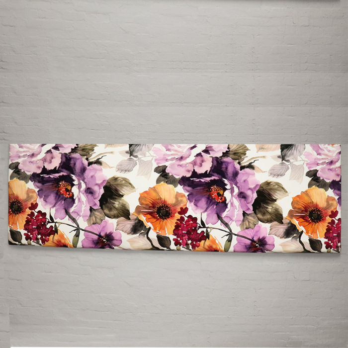 Floral Headbord King Size