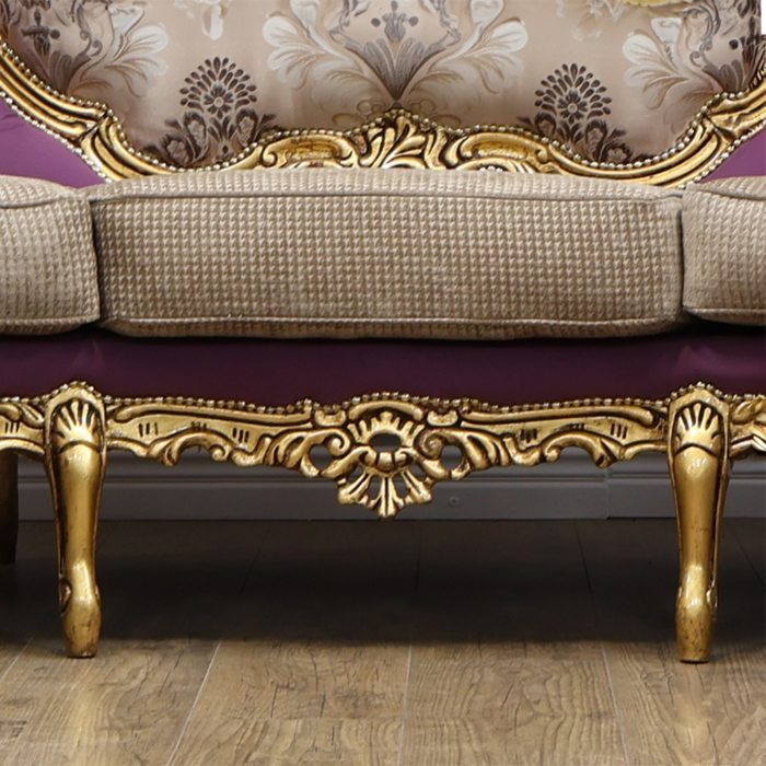 Italian Gilded Sofa - Image 7