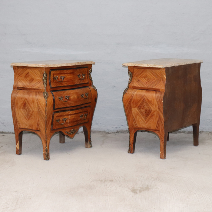 louis xv style pedestals