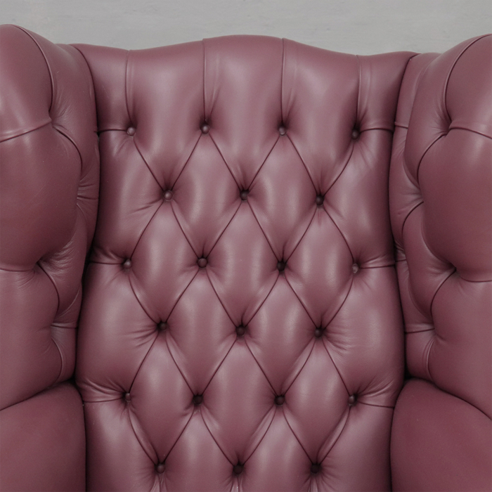 Leather Wingback Chairs - Image 4