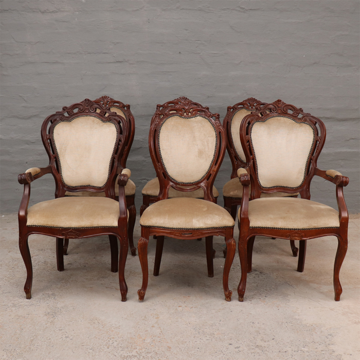 Victorian style dining chairs