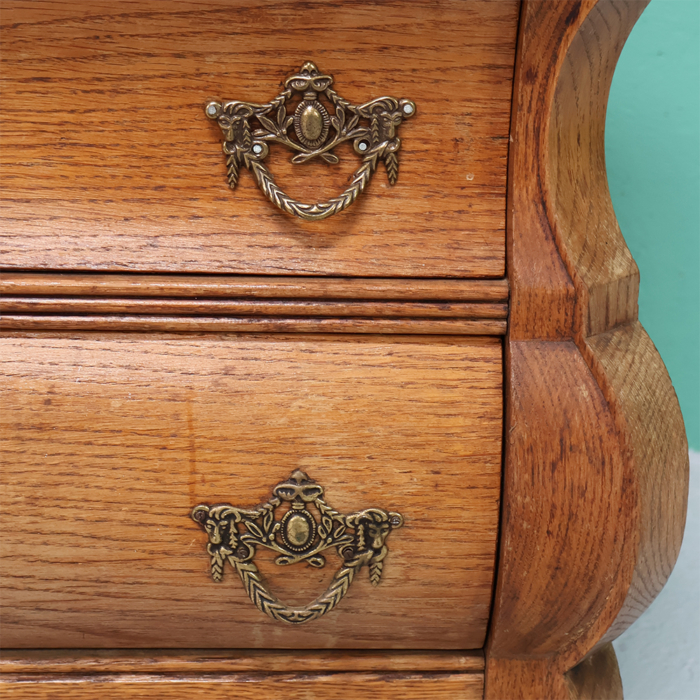 Oak Commode - Image 8