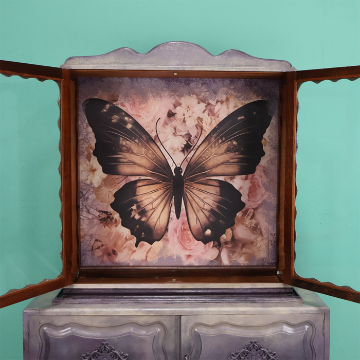 Painted Display Cabinet - Image 3