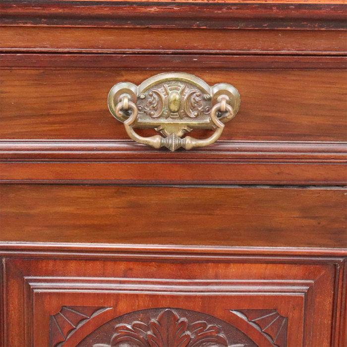 Victorian Walnut Cabinet - Image 5