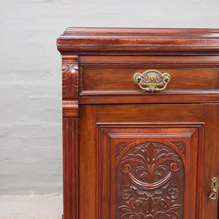 Victorian Walnut Cabinet - Image 7