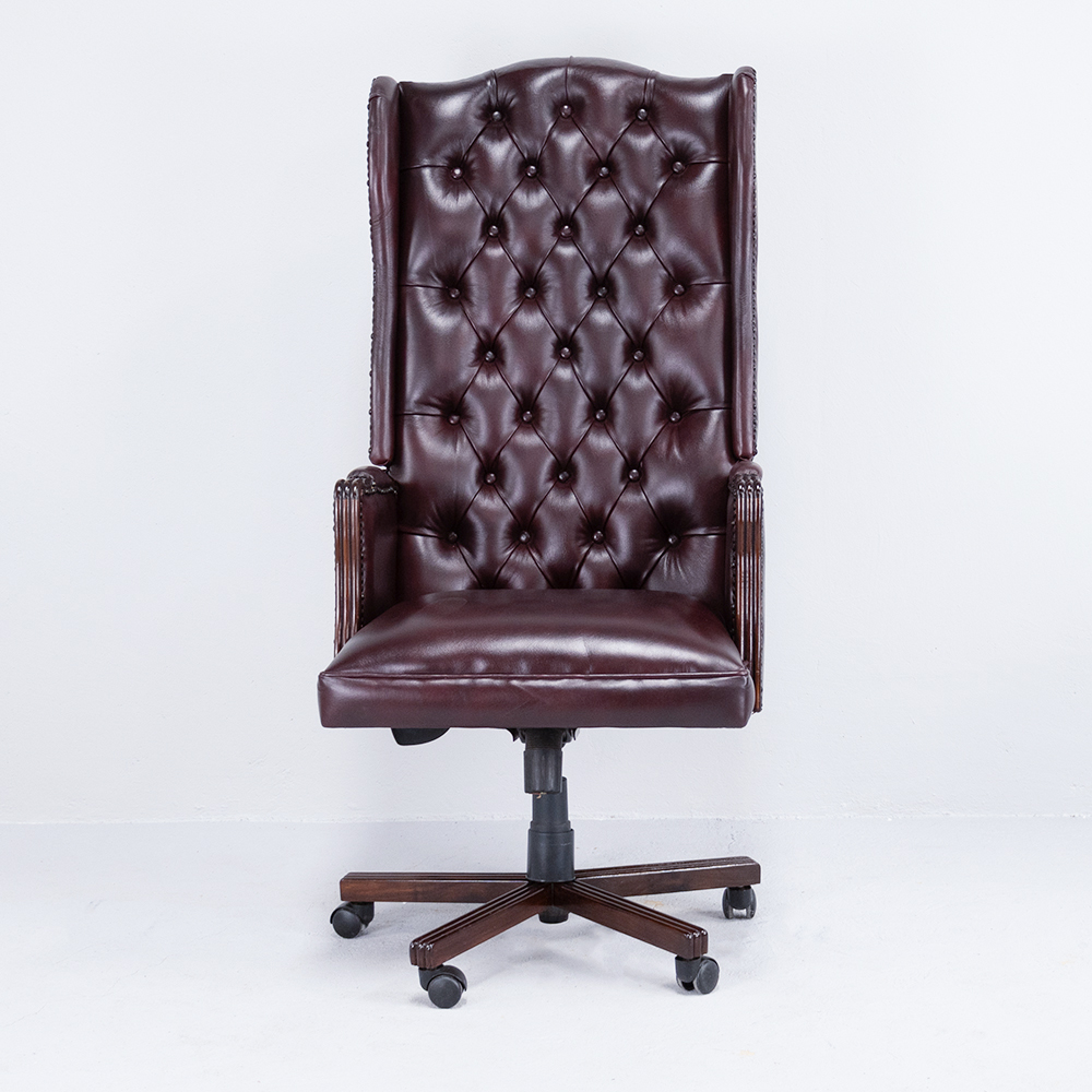 Leather office chair