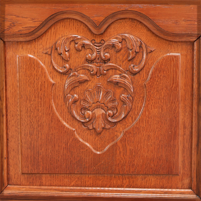 Belgian Oak Display Cabinet - Image 4