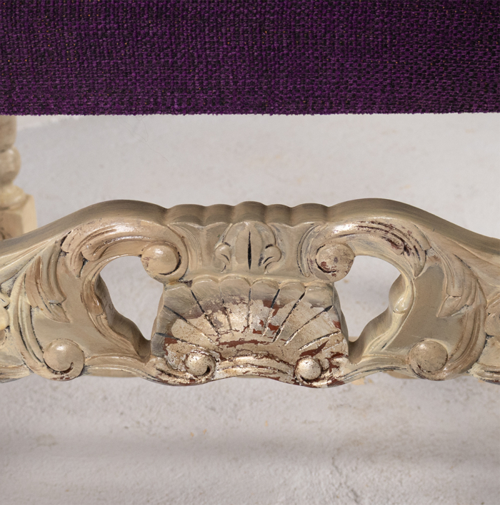 Continental Carved Arm Chairs - Image 6