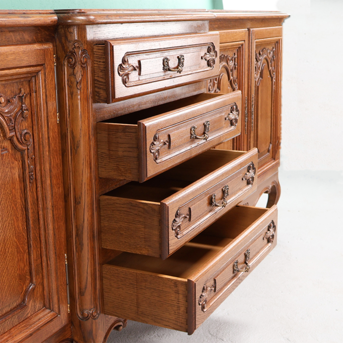 Belgian Oak Sideboard - Image 6